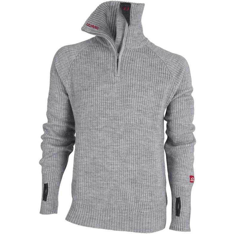 Ulvang - Rav Sweater m. Lynlås // Lys Grå fra Ulvang - billede nr. 1 hos GrejFreak.dk