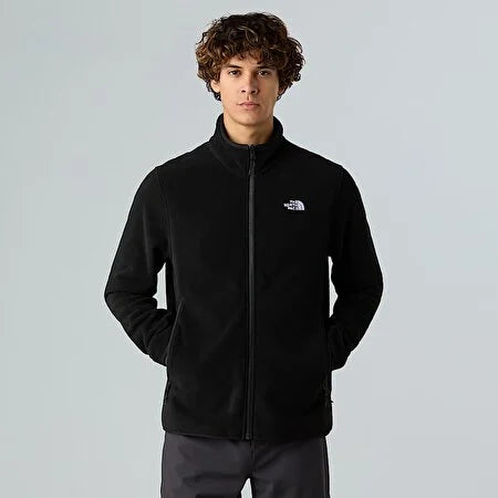 The North Face - Glacier Full zip Fleece Jakke // Sort-1-XtraGrej
