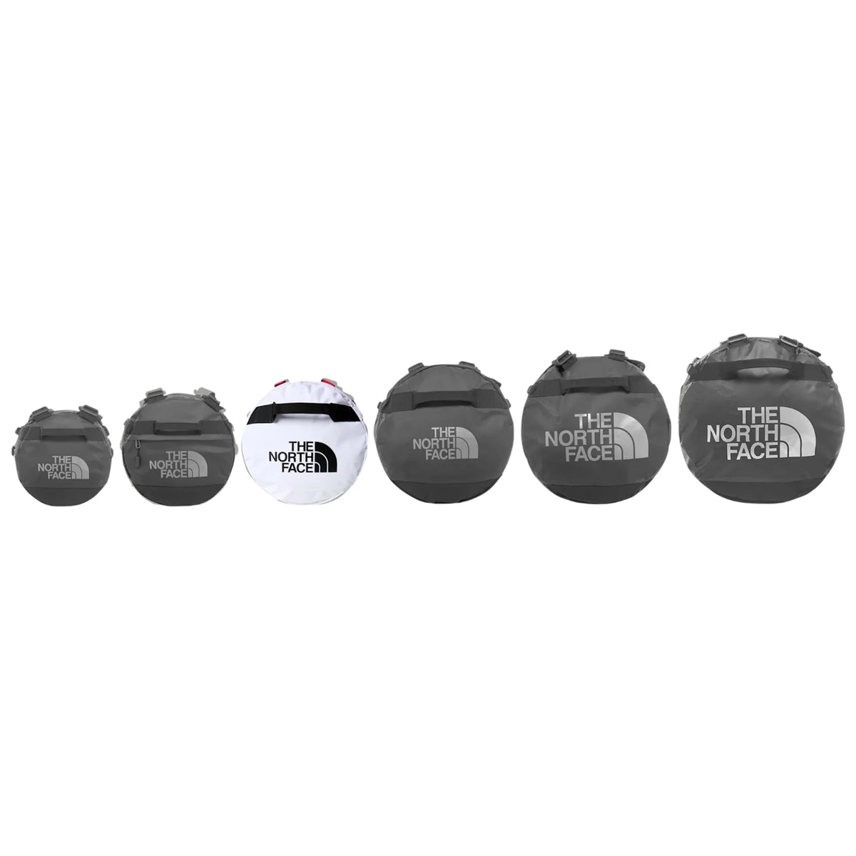 The North Face - Base Camp Duffel Bag Medium 71L // Hvid/ Rød fra The North Face - billede nr. 5 hos GrejFreak.dk