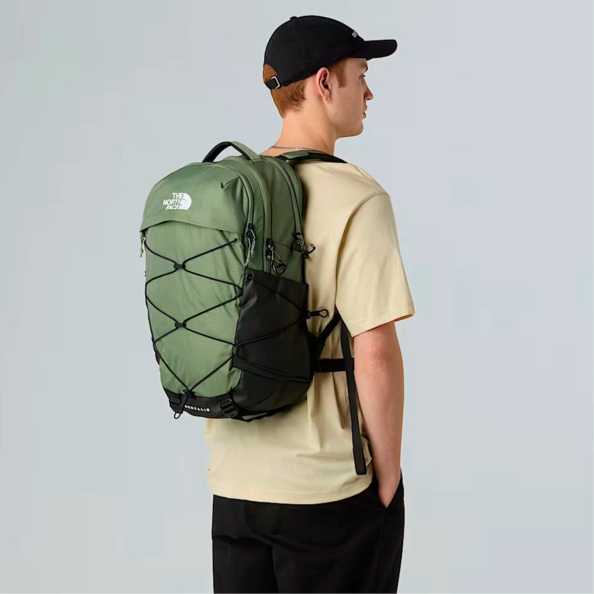 The North Face - Borealis Rygsæk 28L // Bark Mist/ Sort fra The North Face - billede nr. 7 hos GrejFreak.dk