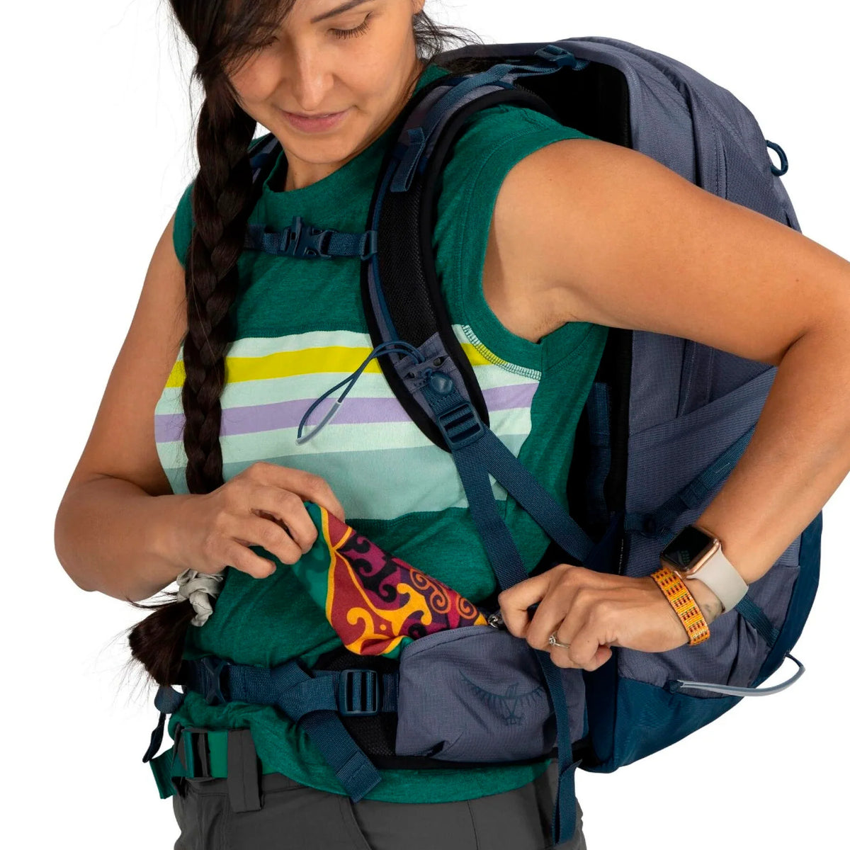 Osprey - Tempest Dame Vandrerygsæk 22L // Anchor Blue fra Osprey - billede nr. 9 hos GrejFreak.dk