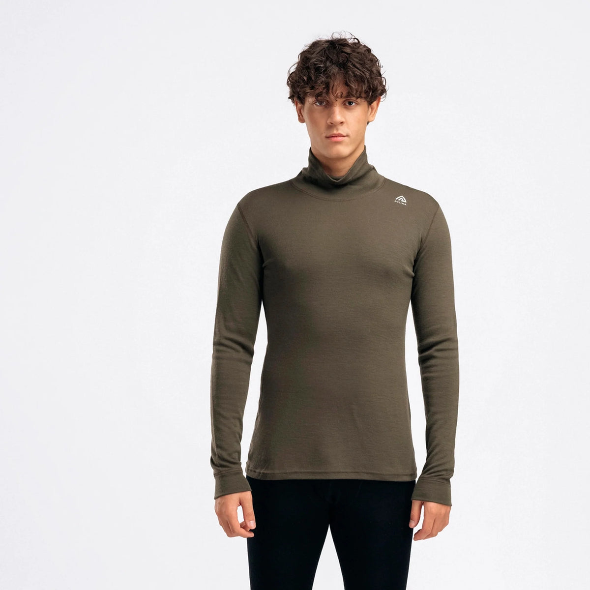 Aclima - WarmWool Herre Roll Neck // Tarmac fra Aclima - billede nr. 1 hos GrejFreak.dk
