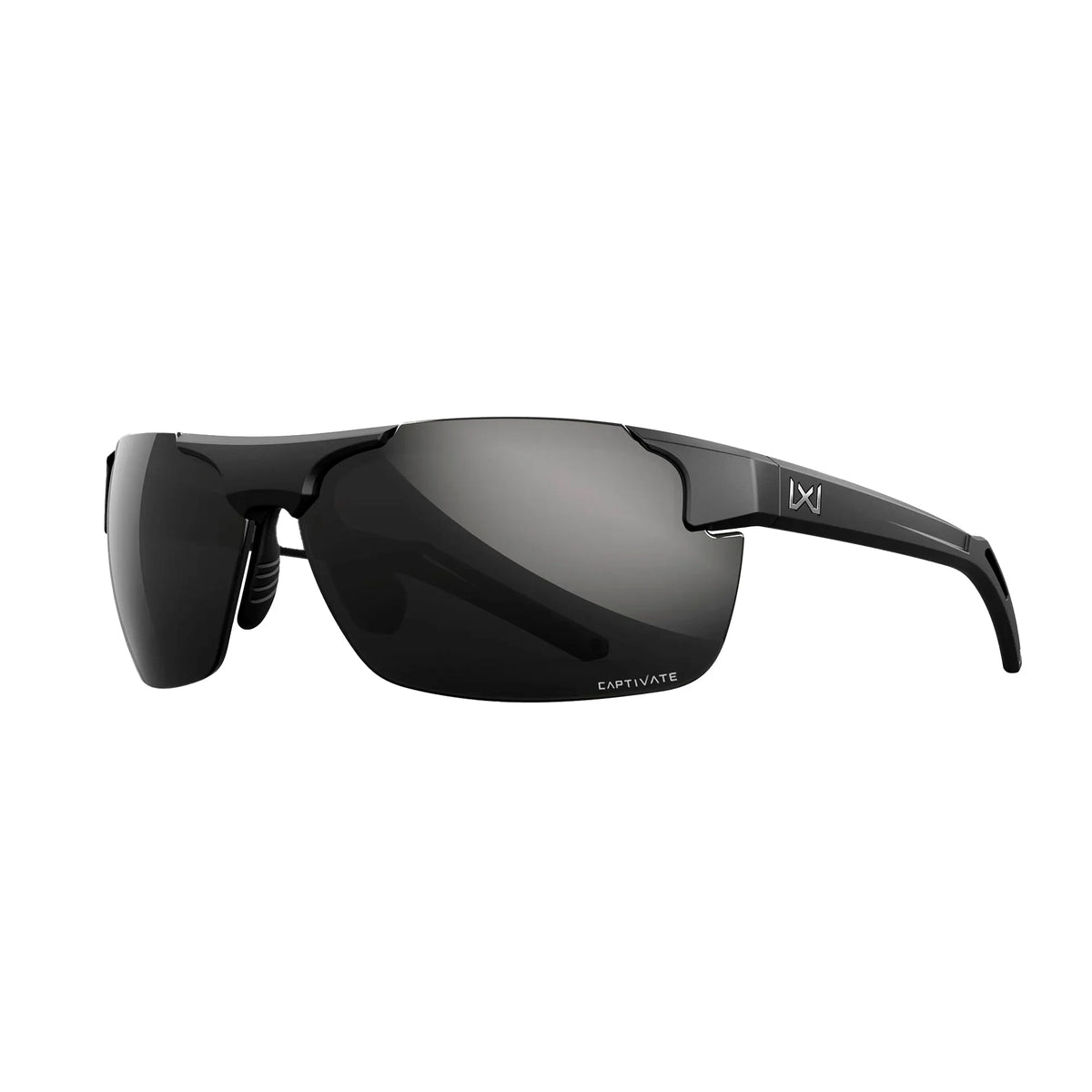 Wiley X - PRIME Captivate // Pol Black Mirror - Matte Black Frame fra Wiley X - billede nr. 1 hos GrejFreak.dk