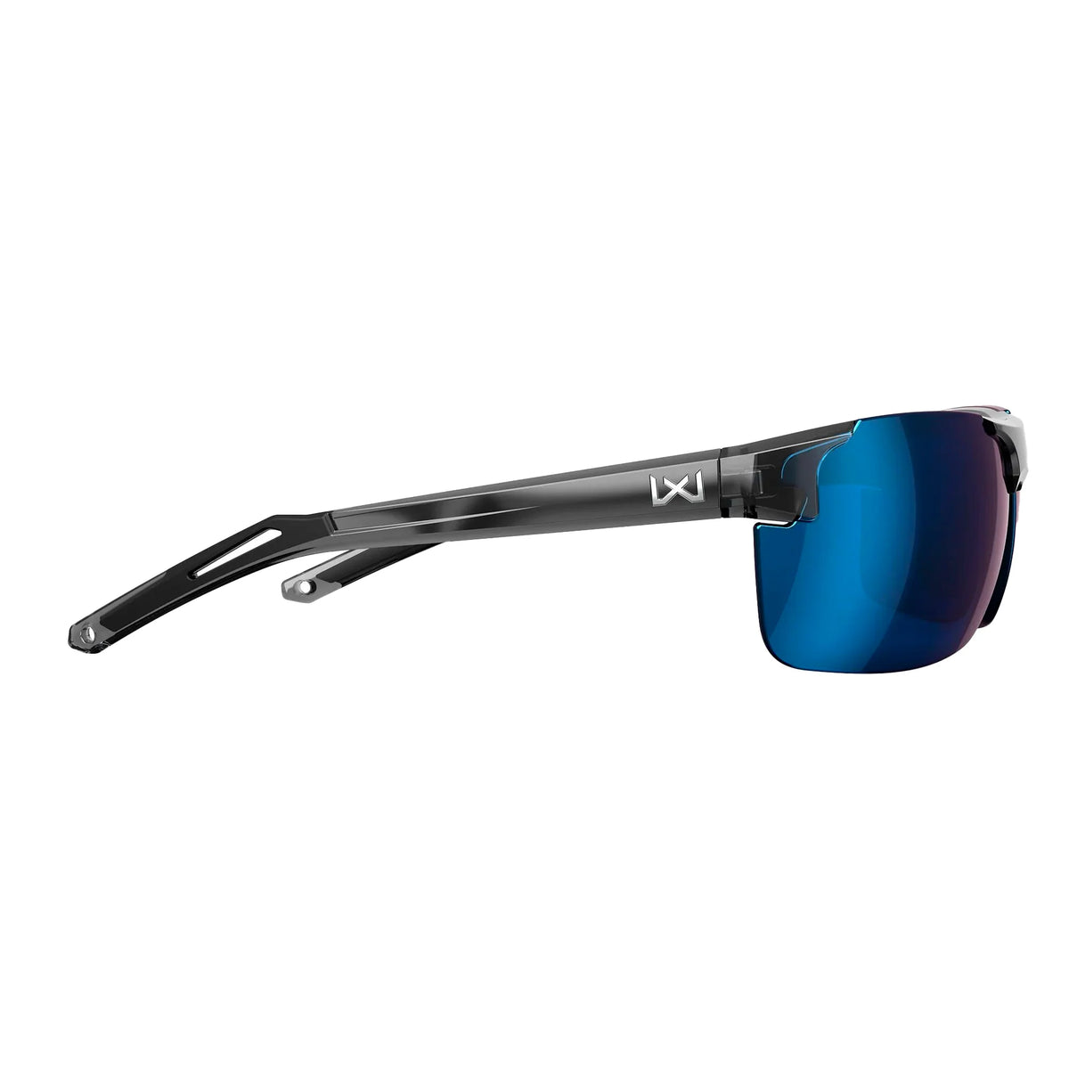 Wiley X - PRIME Captivate // Pol Blue Mirror - Gloss Crystal Grey Frame fra Wiley X - billede nr. 2 hos GrejFreak.dk