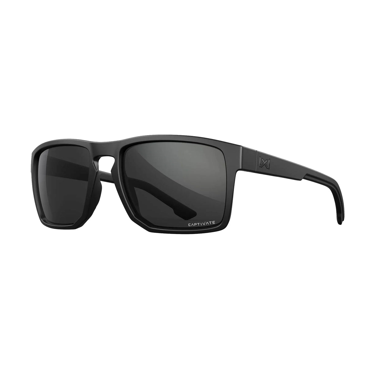 Wiley X - FOUNDER // Captivate Grey - Matte Black Frame fra Wiley X - billede nr. 1 hos GrejFreak.dk