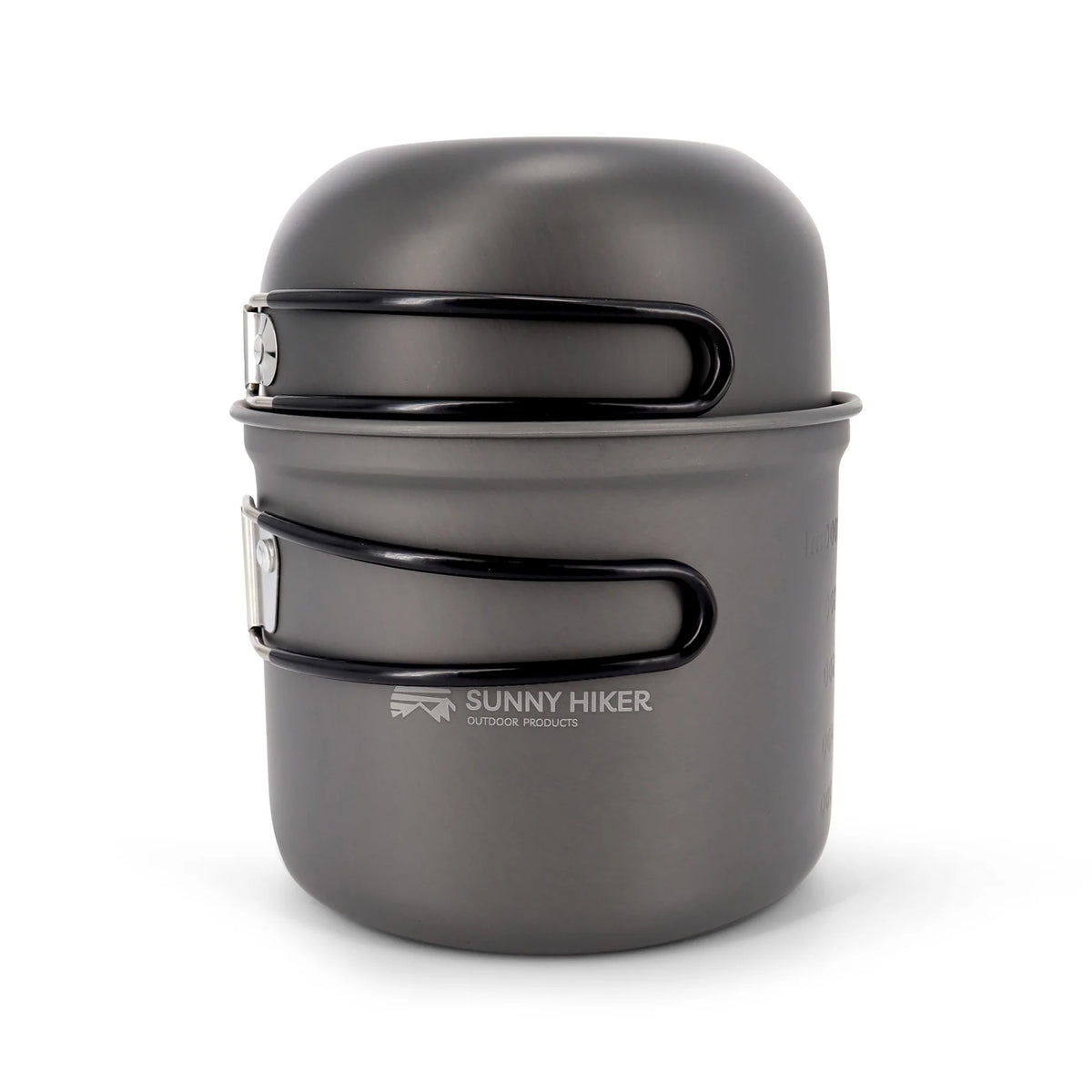 Sunny Hiker - Grydesæt Hard Anodized (4 stk)-3-XtraGrej