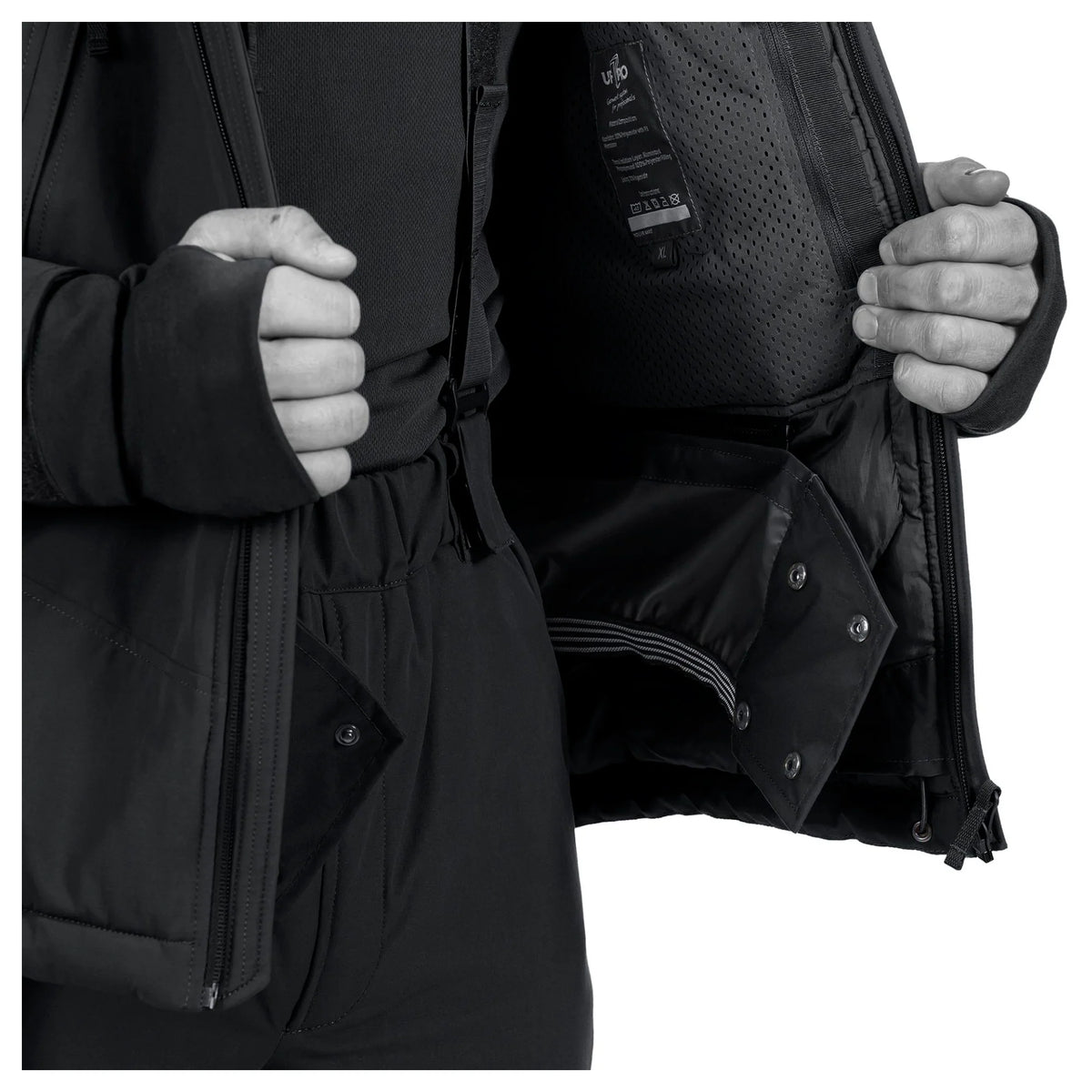 UF PRO - Delta OL 4.0 Tactical Winter Jakke // Sort fra UF PRO - billede nr. 4 hos GrejFreak.dk