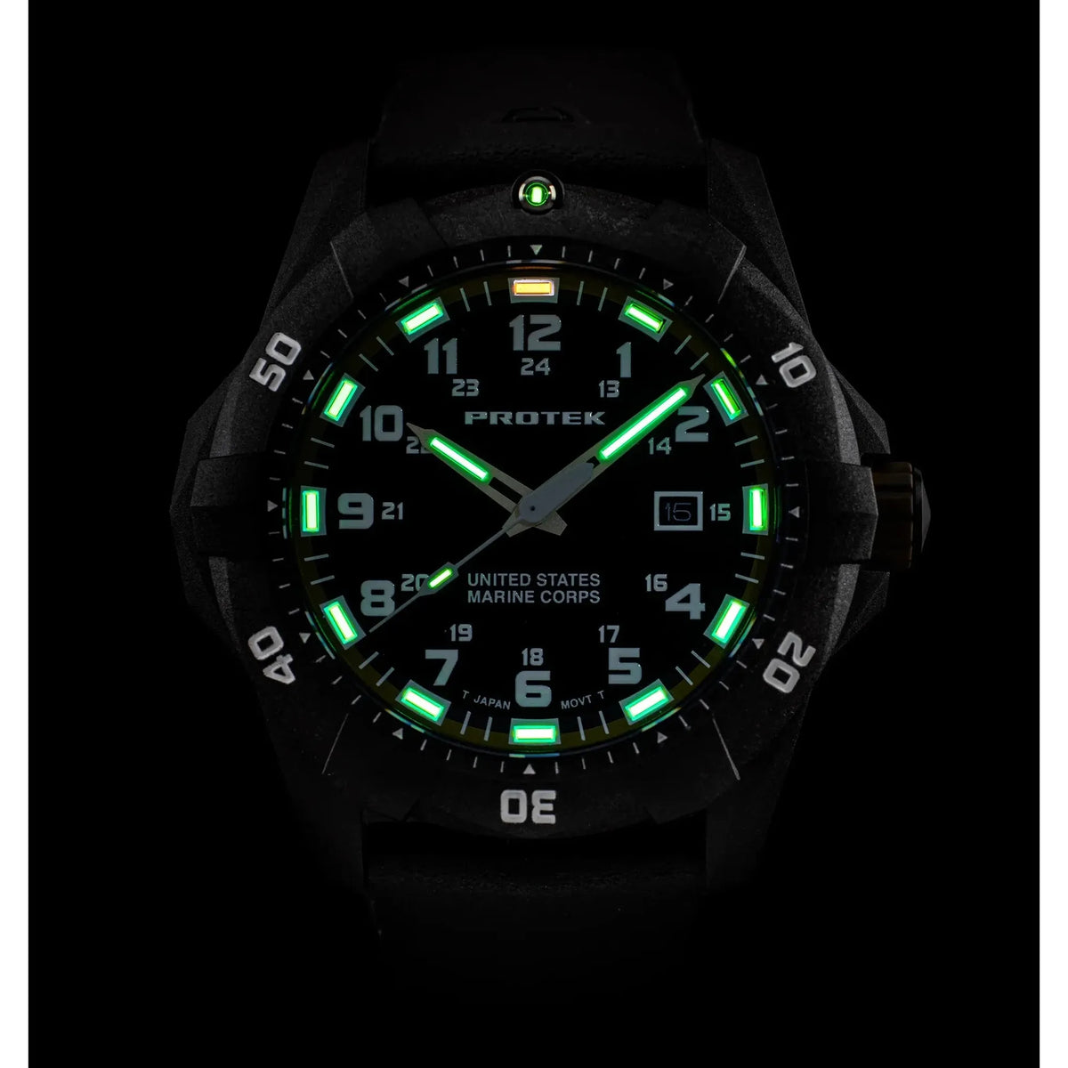 ProTek - PT1016D USMC 42 mm Outdoor Ur // Sand fra ProTek - billede nr. 7 hos GrejFreak.dk