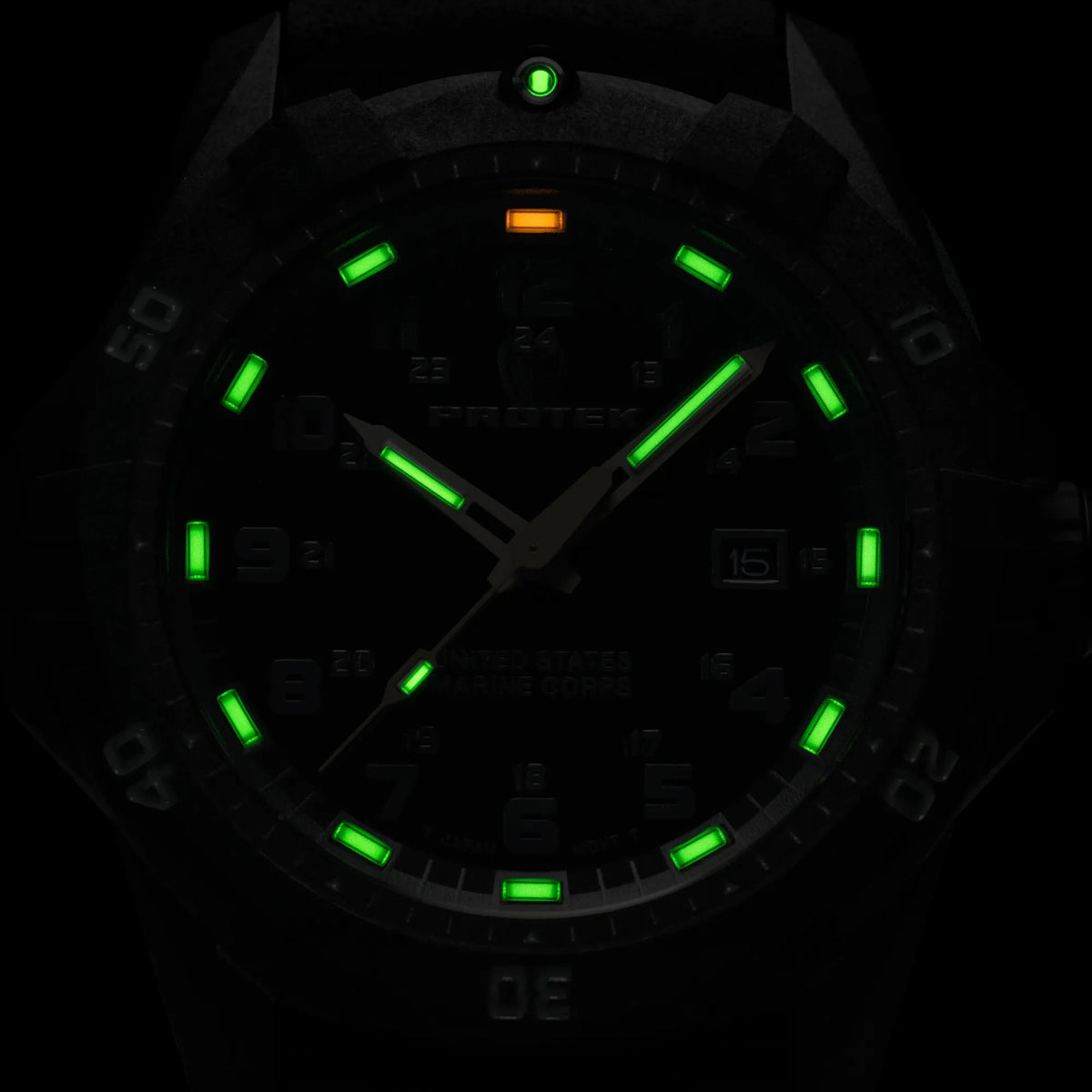 ProTek - PT1016D USMC 42 mm Outdoor Ur // Sand fra ProTek - billede nr. 8 hos GrejFreak.dk