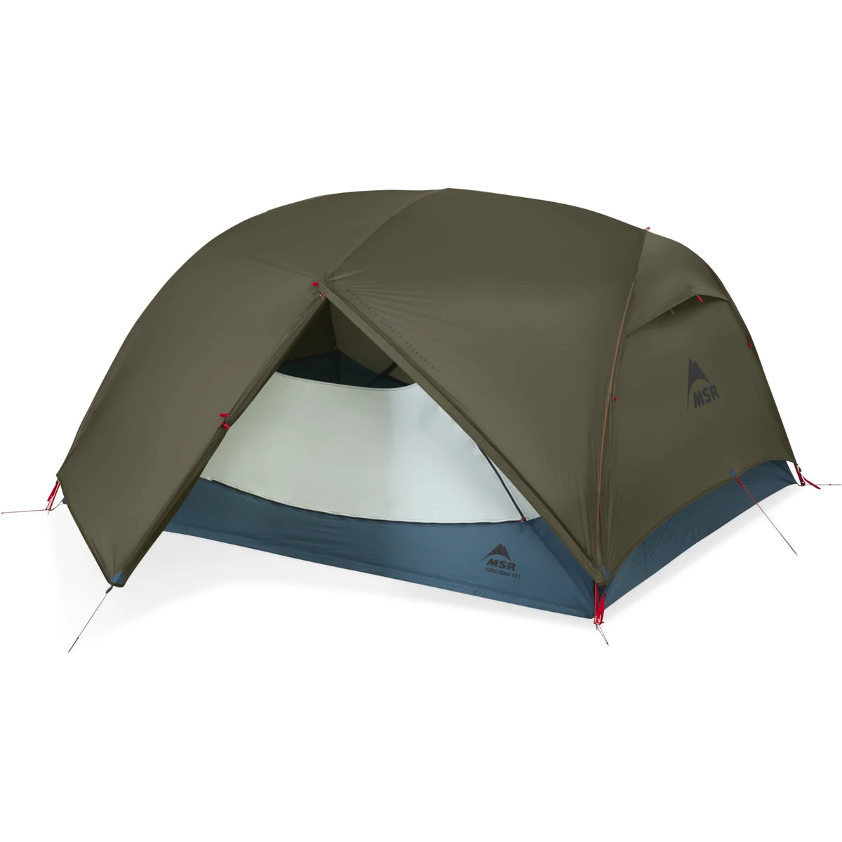 MSR - Hubba Hubba HD 3-Personers Telt // Olive Night-1-XtraGrej