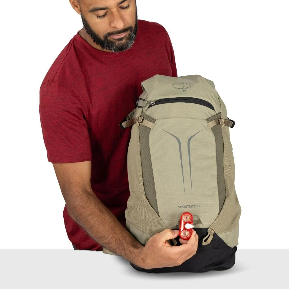 Osprey - Sportlite 22 Rygsæk 22L // Olive Tan fra Osprey - billede nr. 9 hos GrejFreak.dk
