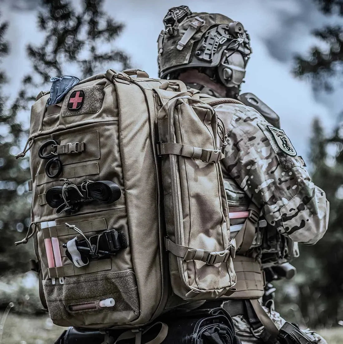 Tasmanian Tiger - First Responder Rygsæk 50L // Coyote Brown-10-XtraGrej
