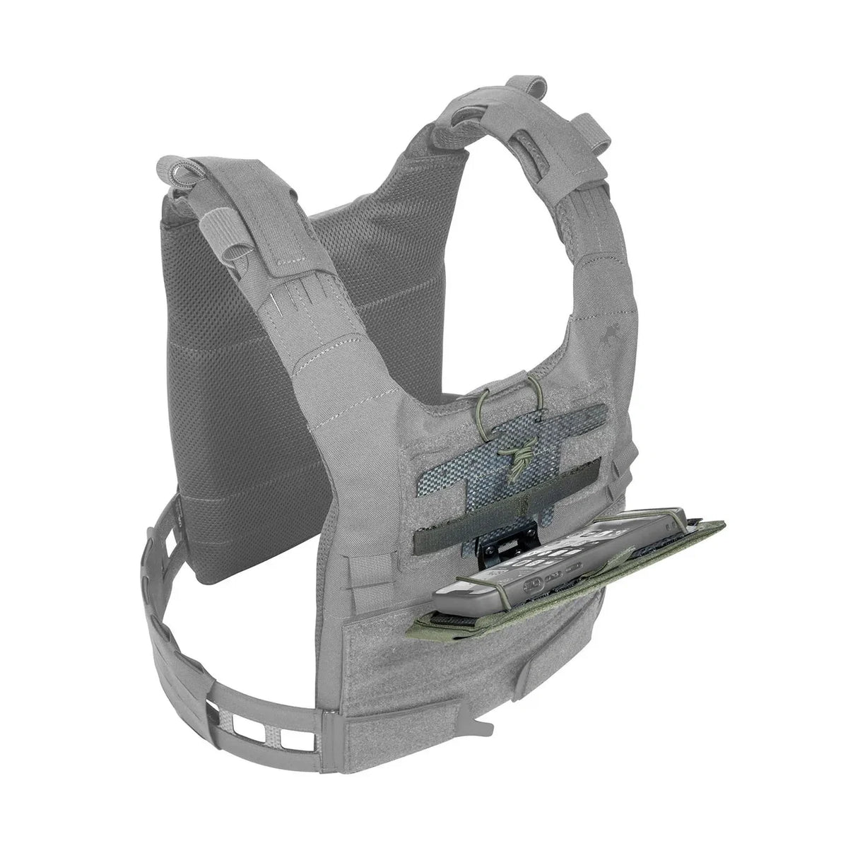 TASMANIAN TIGER - Foldbar Smartphone Plate Holder // Sort-5-XtraGrej