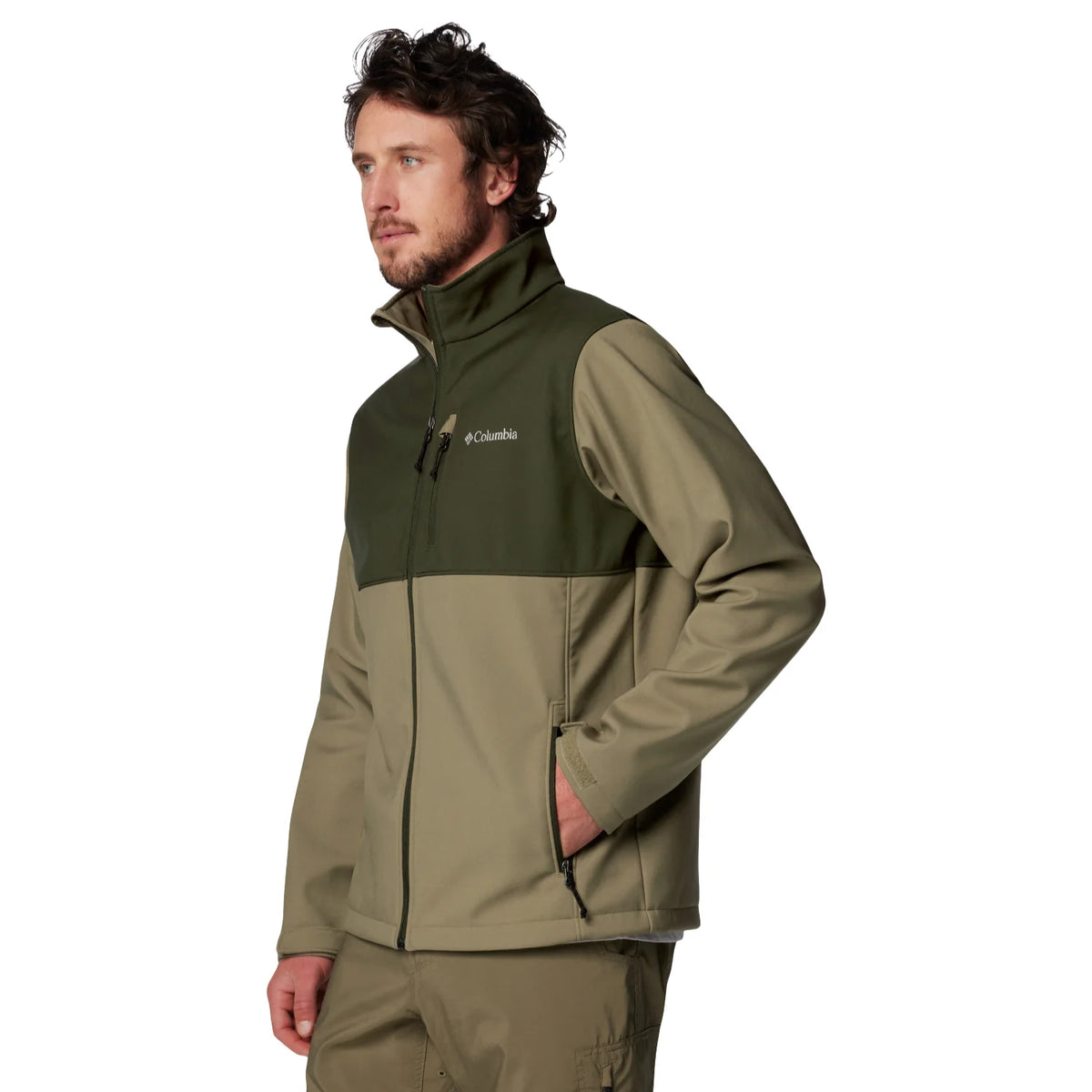 Columbia - Ascender Softshell Jakke // Stone Green fra Columbia - billede nr. 2 hos GrejFreak.dk