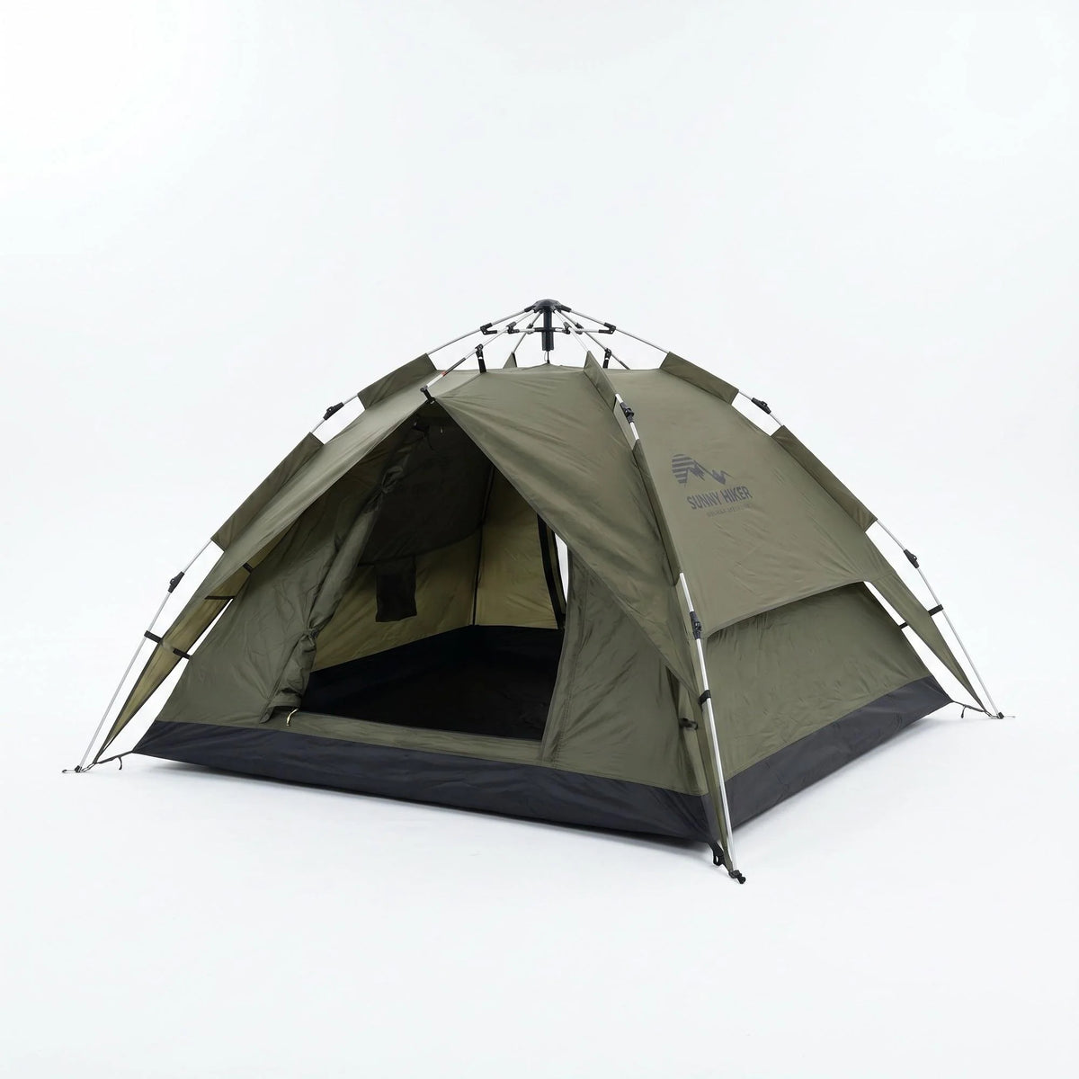 Sunny Hiker - Pop-up Telt m. Pavillon (3 pers.) fra Sunny Hiker - billede nr. 1 hos GrejFreak.dk