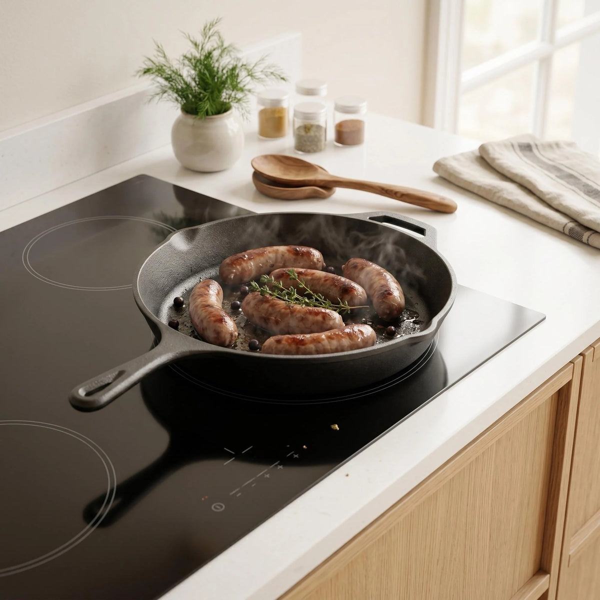 Nordic Bushcraft - Cast Iron Skillet (30 cm) fra Nordic Bushcraft - billede nr. 3 hos GrejFreak.dk