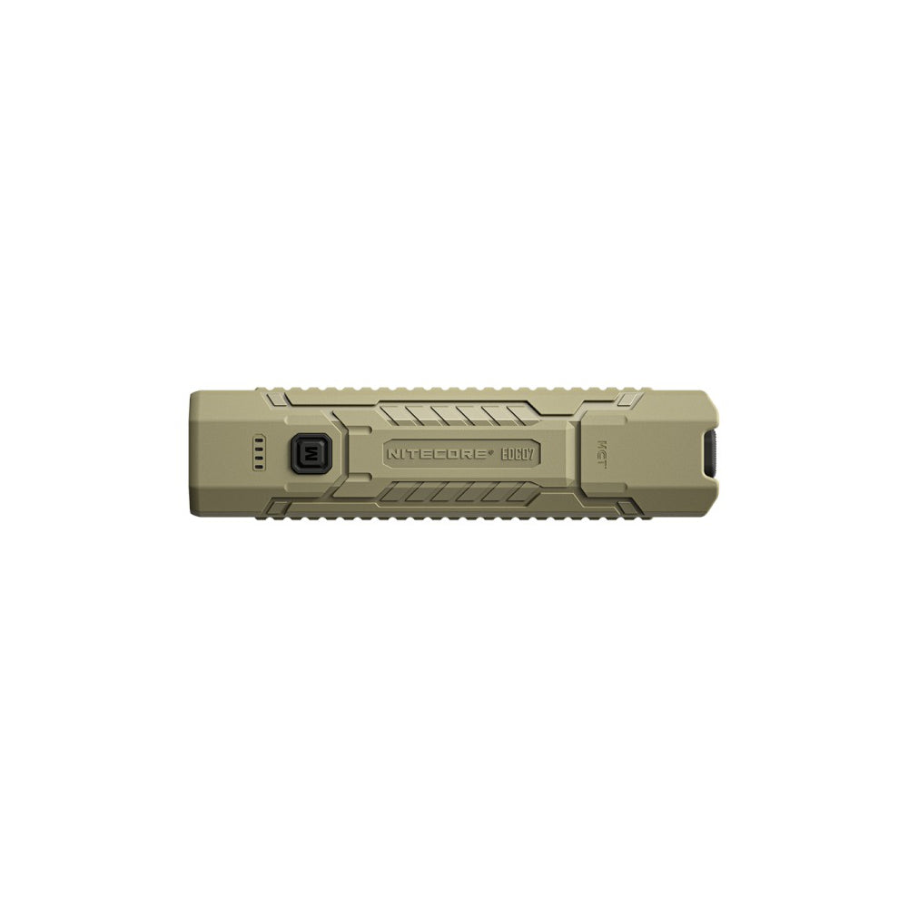 Nitecore - EDC07 Genopladelig Lommelygte 1500 lumen // Desert Tan-2-XtraGrej