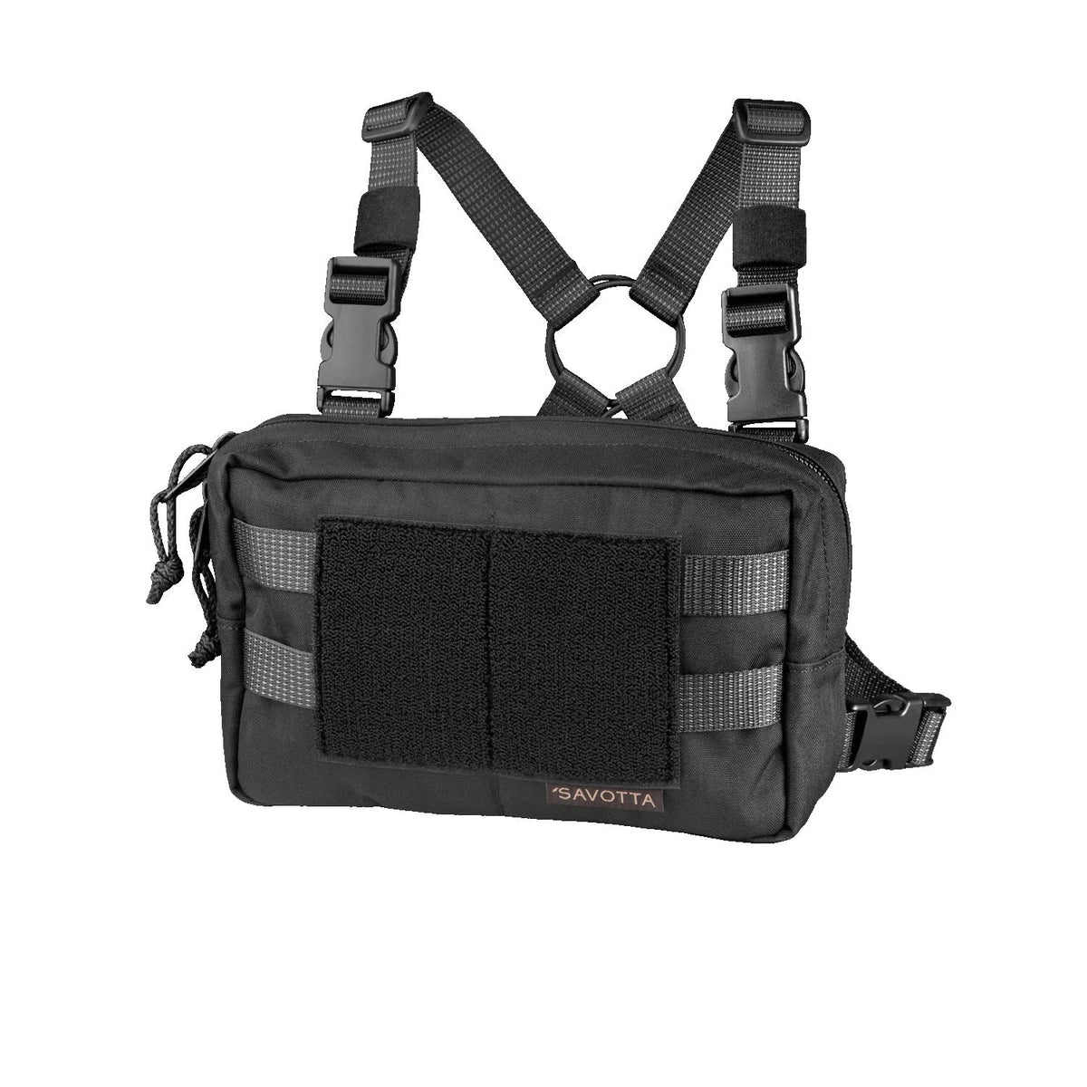 Savotta - Rintamus Chest Pack // Sort fra Savotta - billede nr. 1 hos GrejFreak.dk