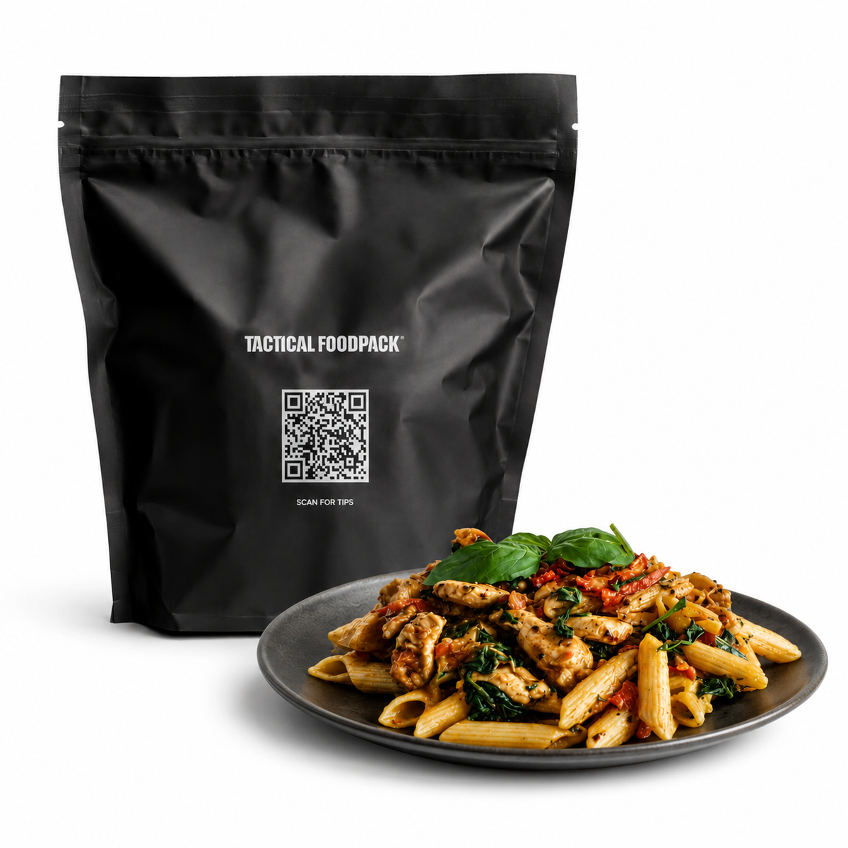 Tactical Foodpack - BigBag Arrabbiata Pasta with Chicken 3,1 kg fra Tactical Foodpack - billede nr. 1 hos GrejFreak.dk