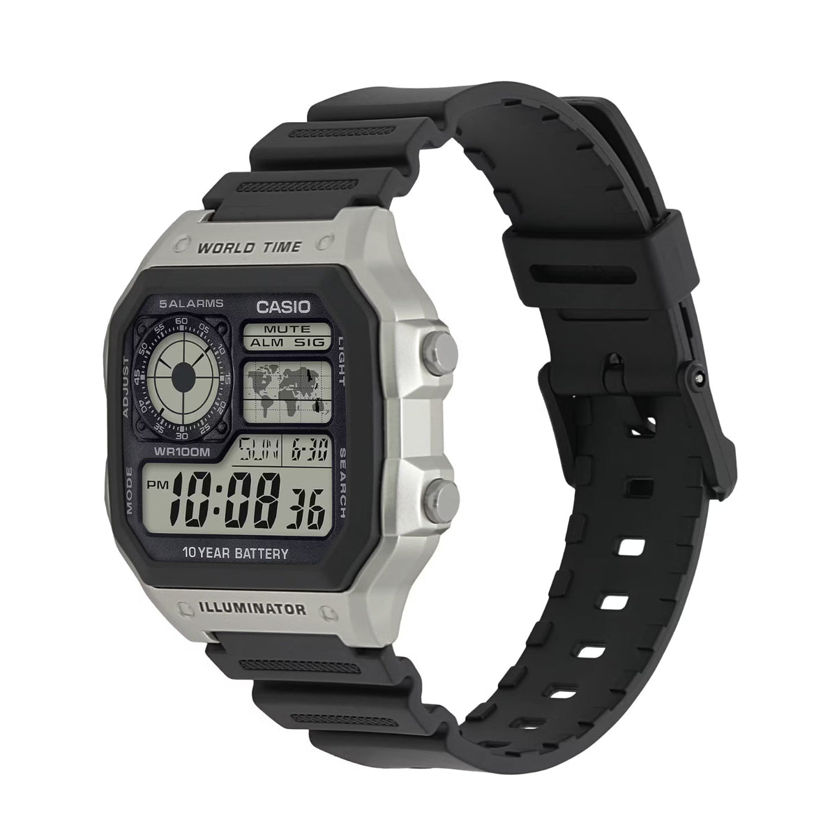 Casio - Timeless AE-1200WH-1CVEF fra Casio - billede nr. 2 hos GrejFreak.dk