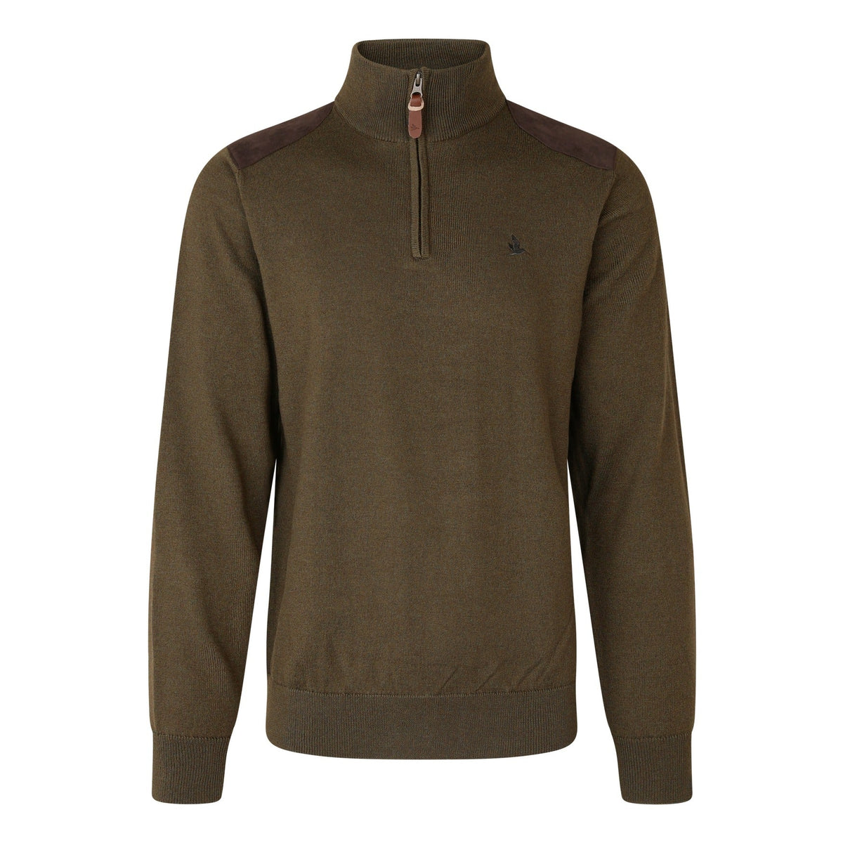 Seeland - Pine Half Zip Sweater // Light Pine fra Seeland - billede nr. 1 hos GrejFreak.dk