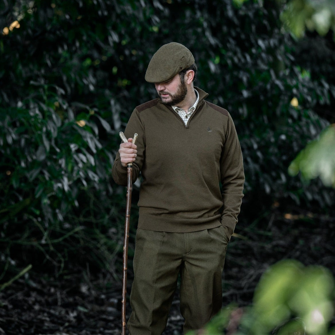 Seeland - Pine Half Zip Sweater // Light Pine fra Seeland - billede nr. 4 hos GrejFreak.dk