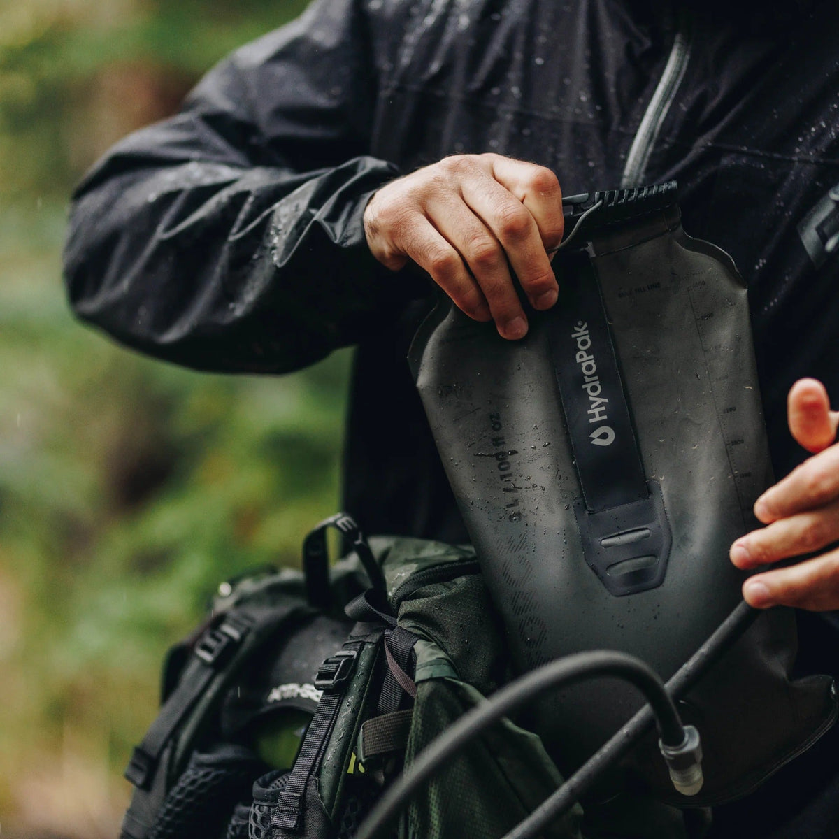 Hydrapak - Force Drikkesystem 3L // Mammoth Grey-3-XtraGrej