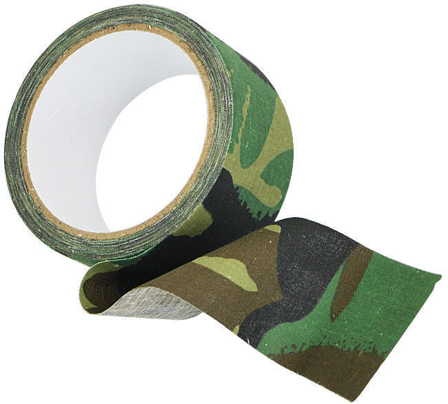 Kamouflagetejp vattenavvisande - woodland camouflage