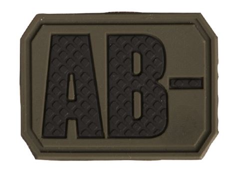 Mil-Tec Blodgrupp AB- VelcroPatch