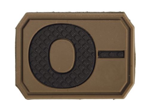 Mil-Tec Blodgrupp 0- Patch