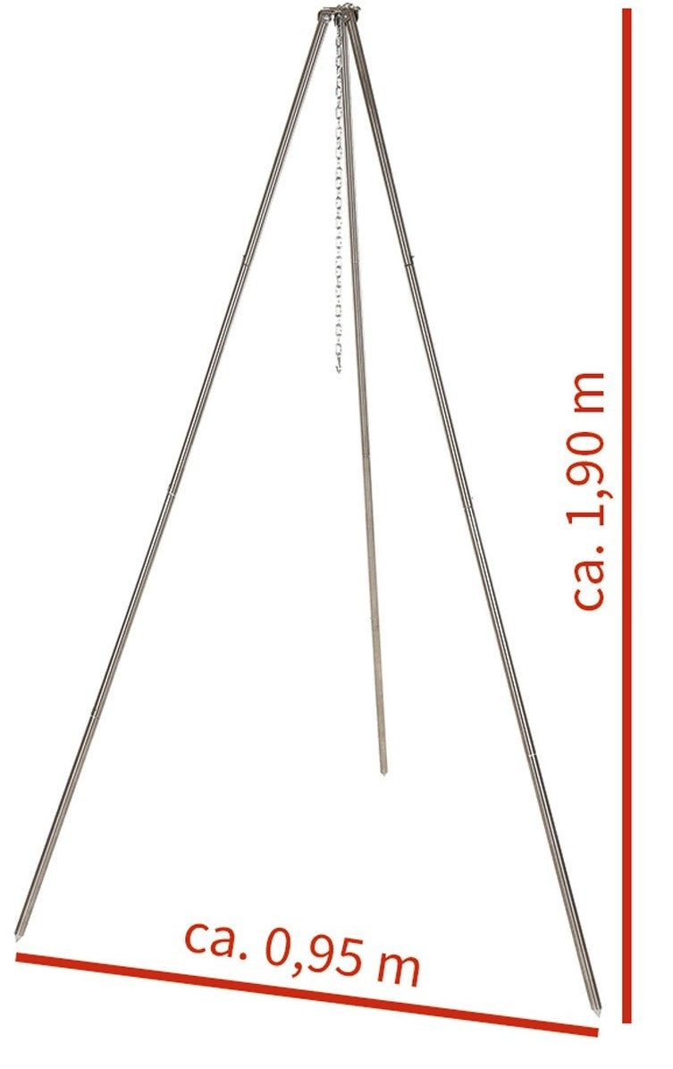 MFH Tripod Bålstativ med kæde
