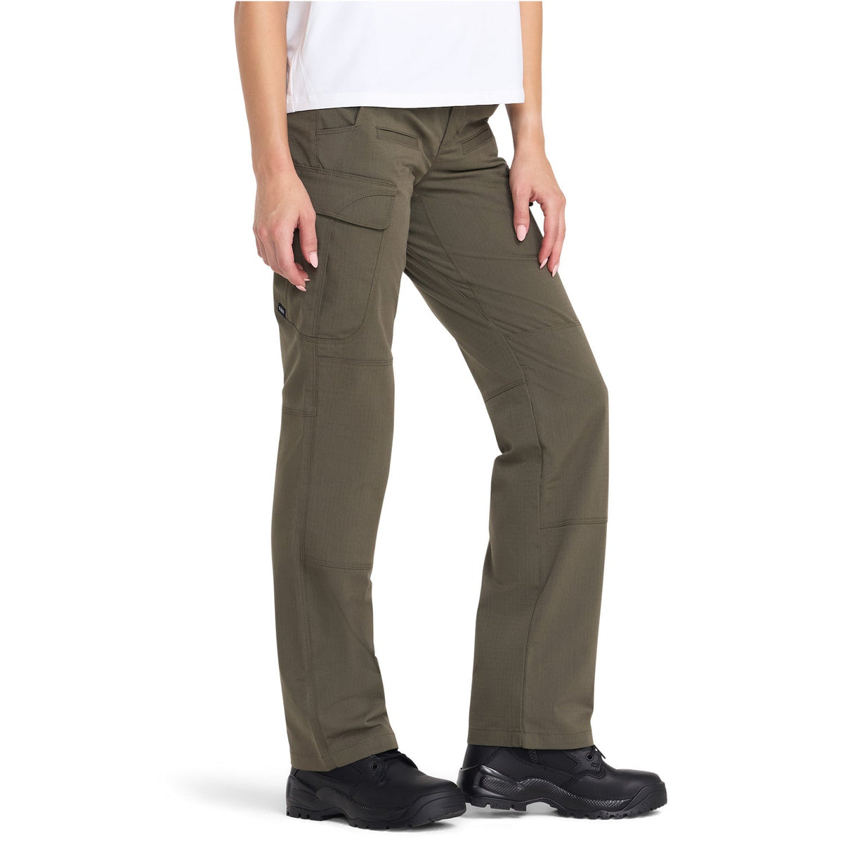 5.11 - Womens Stryke Mid Rise Pants m. Flex-Tac // Ranger Green-6-XtraGrej
