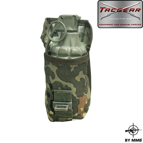 Tacgear håndgranat/peberspray taske