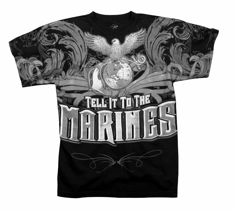 T-shirt Tell It To The Marines