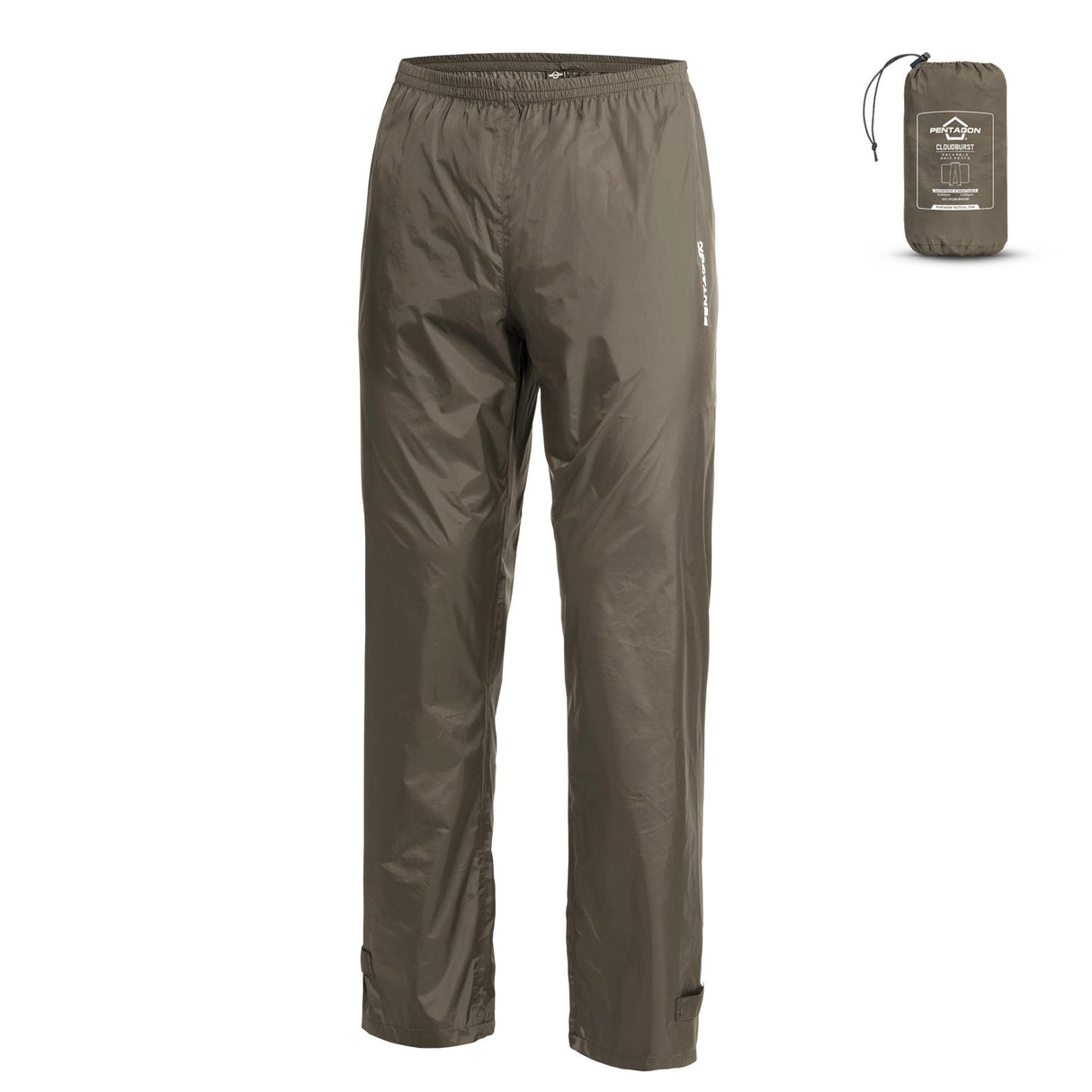 Pentagon Tactical - Cloudburst Packable Unisex Rain Pants