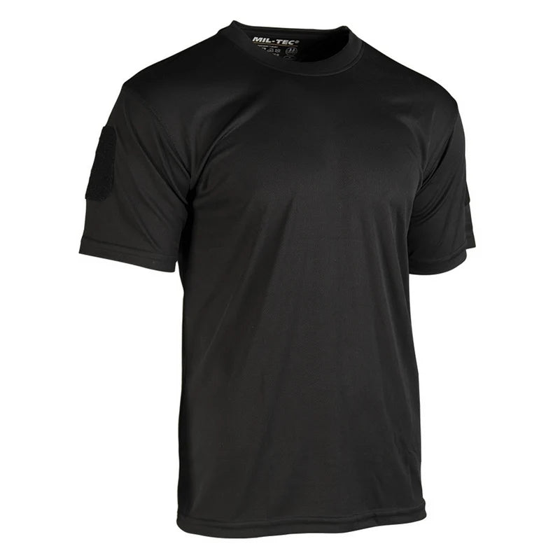 Mil-Tec - Tactical Quickdry T-Shirt // Sort-1-XtraGrej