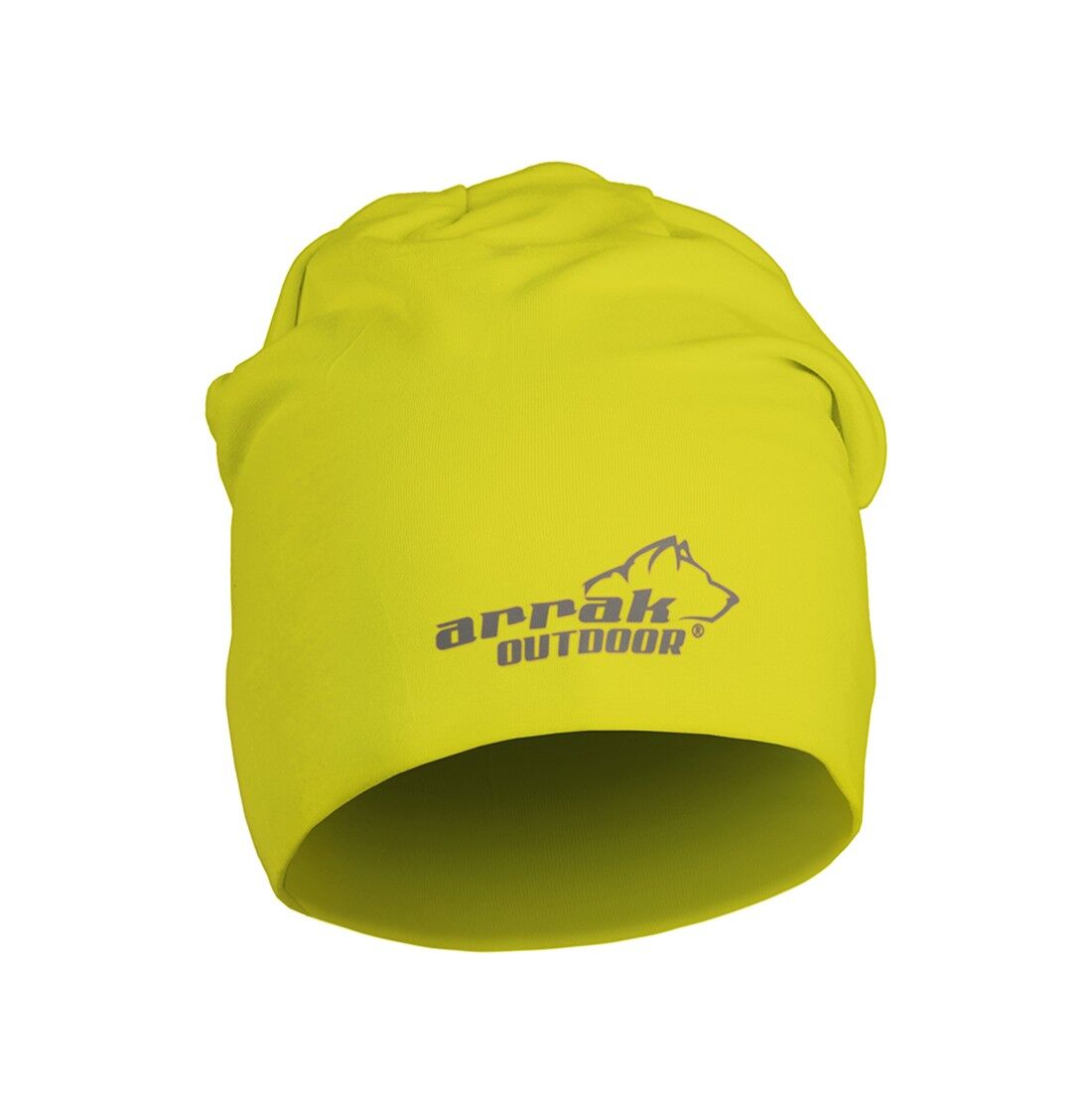 Arrak - Beanie med Logo i Refleksprint