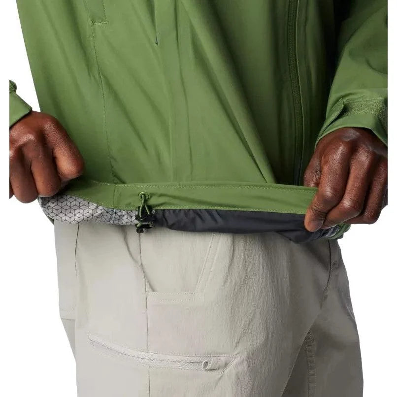 Columbia - Ampli-Dry II Vandtæt Herre Skaljakke // Grøn-8-XtraGrej