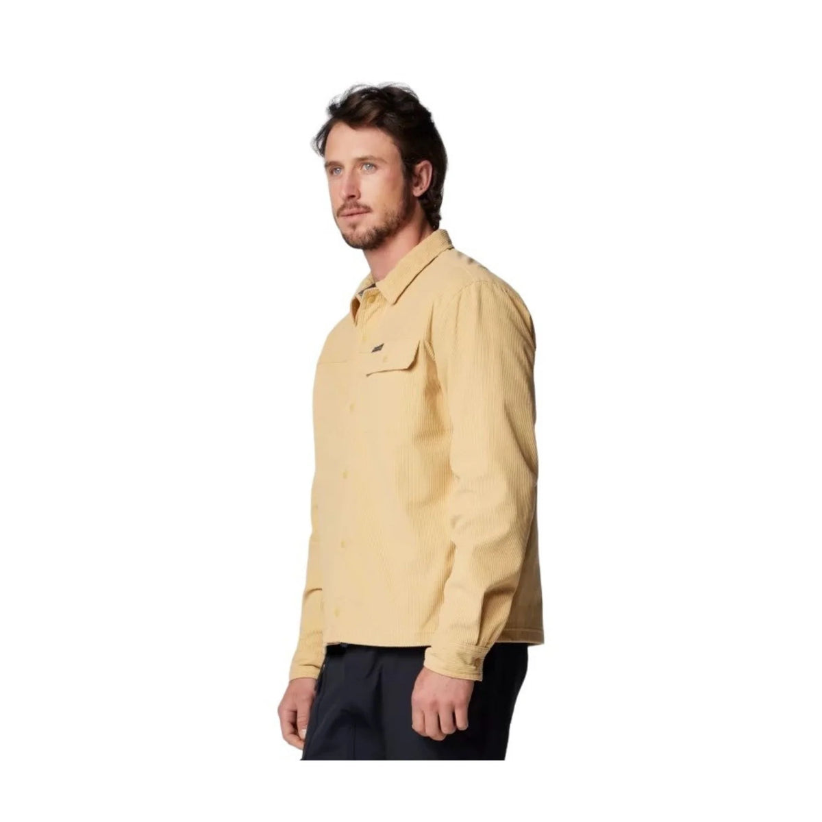Columbia - Flare Gun Corduroy Herre Skjorte // Light Camel-3-XtraGrej