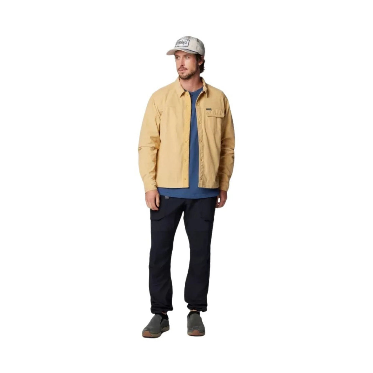 Columbia - Flare Gun Corduroy Herre Skjorte // Light Camel-4-XtraGrej