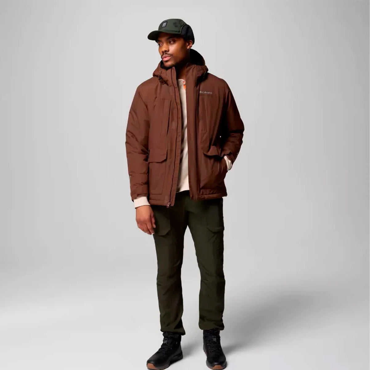 Columbia - Landroamer Sherpa Forret Herre Jakke // Tobacco-9-XtraGrej