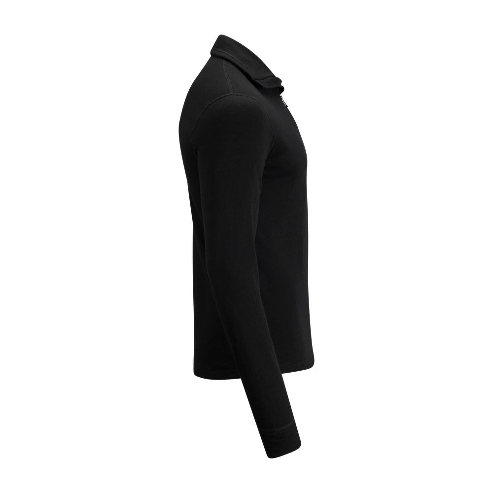 Aclima - HotWool FR Herre Polo // Jet Black