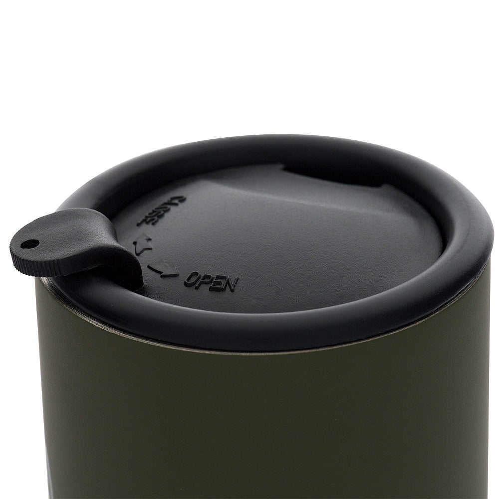 M-Tac 280 ml Insulated Mug with a lid Olive