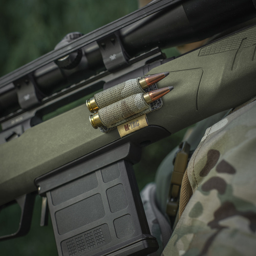 M-Tac patronhållare med kardborre för 2 patroner kal. .308