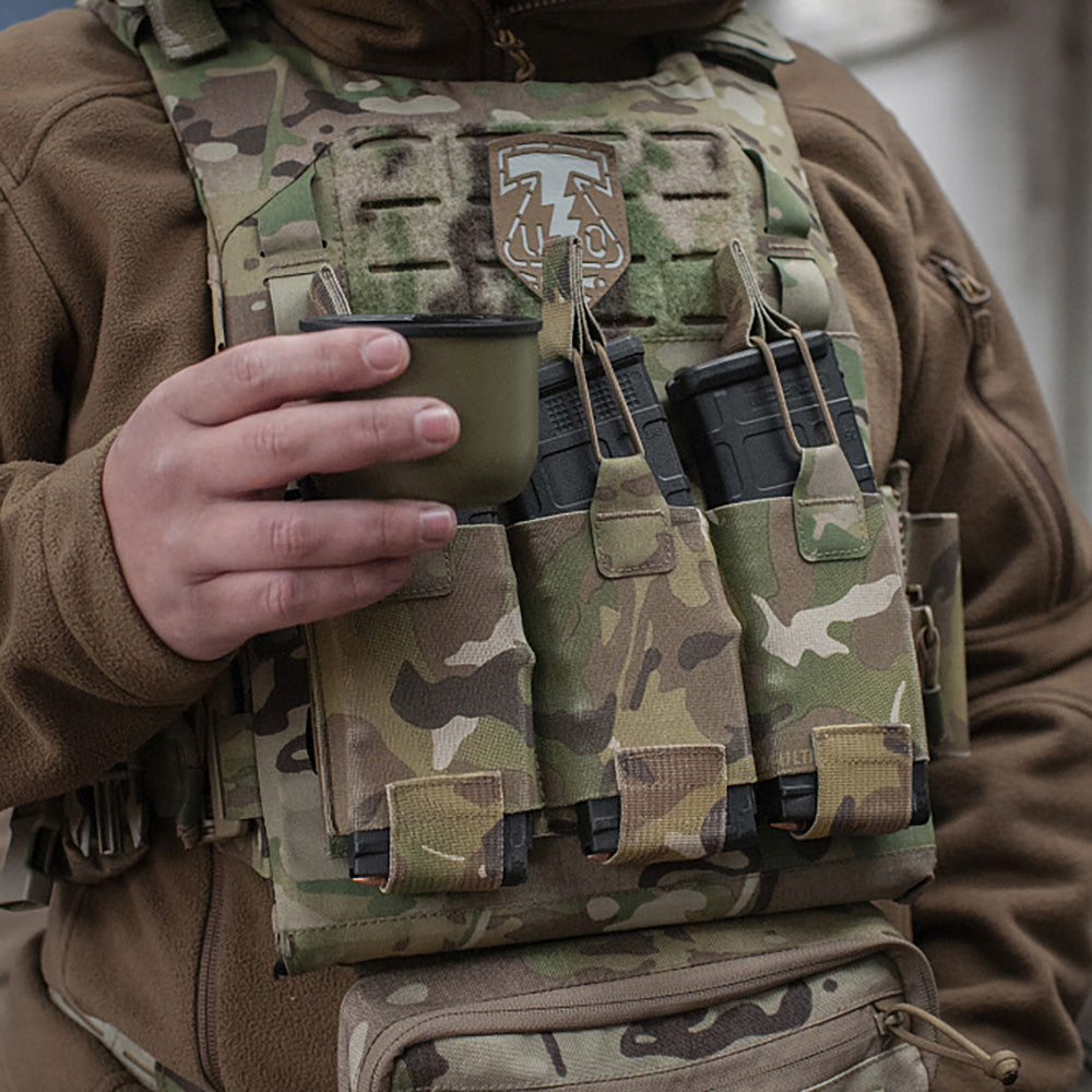 M-Tac elastic pouch for 3 magazines Elite