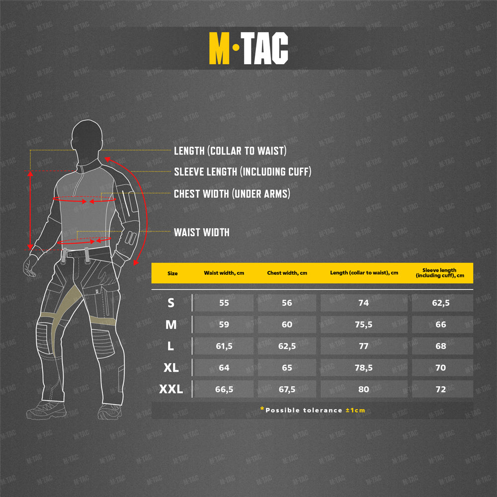 M-Tac Fleecejacka Windblock Division Gen.II