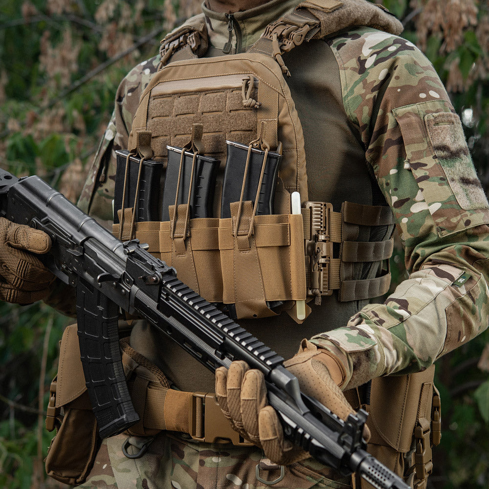 M-Tac Front Panel for Cuirass QRS Three Mags Plate Carrier