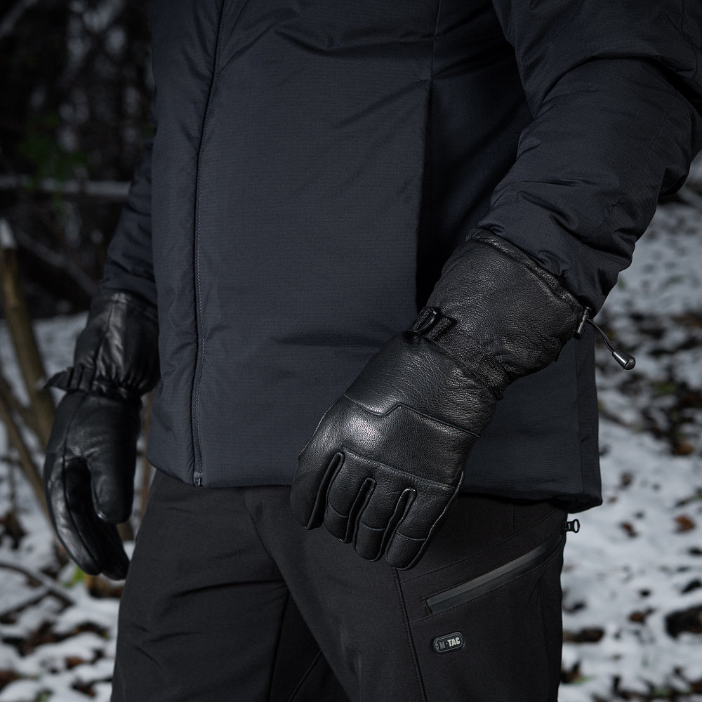M-Tac handskar vinter läder