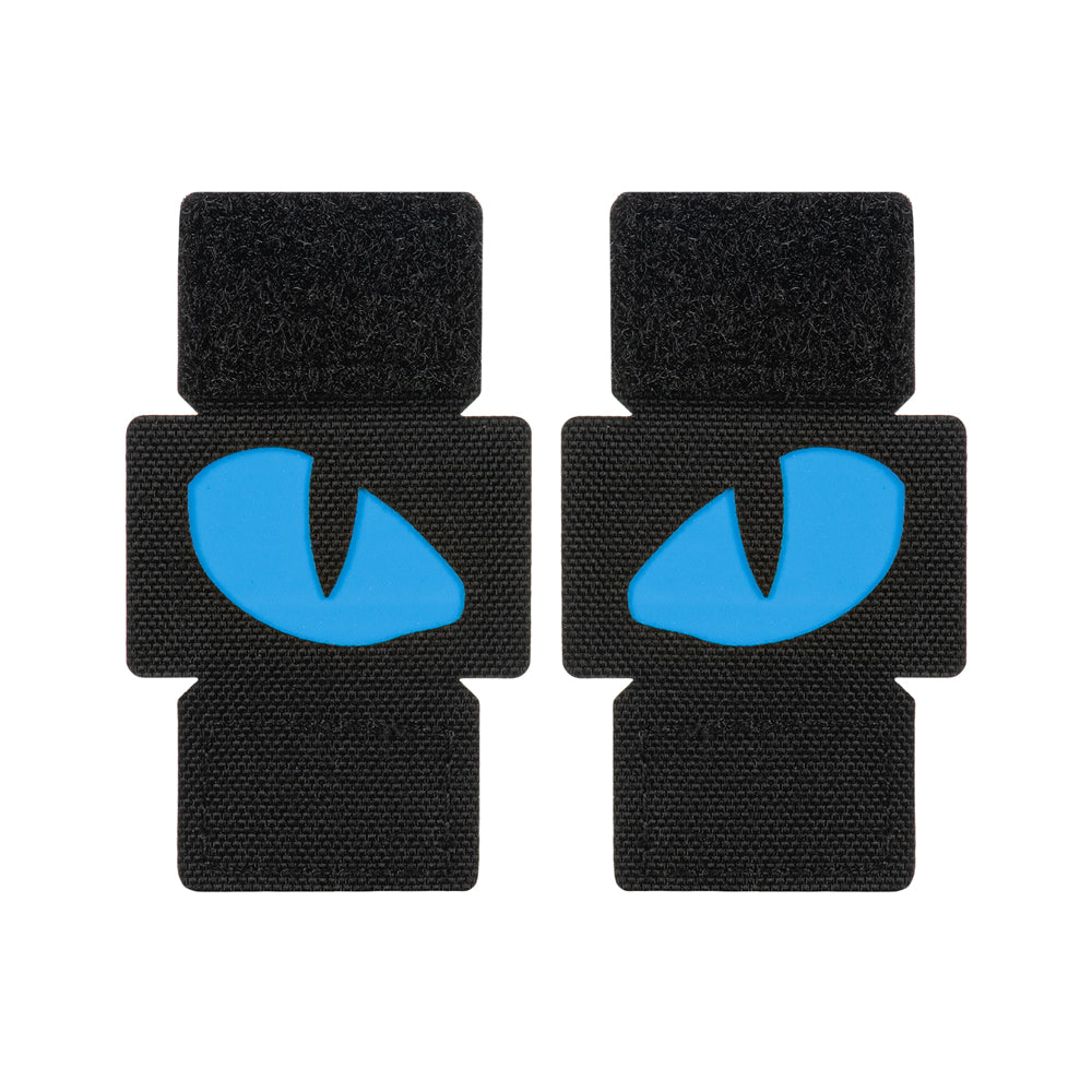 M-Tac patch Tiger Eyes Laser Cut (par) Ranger Green/Blue/GID