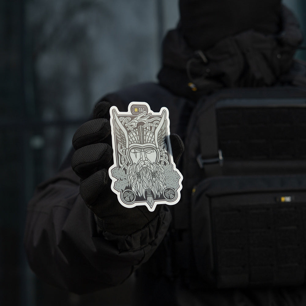 M-Tac Odin reflekterande klistermärke Black